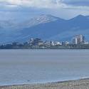 View of Anchorage, Alaska from a distance.
